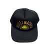 Vintage American Embroidered Letter Baseball Cap Men'S And Women'S Shade Mesh Personalized Truck Hat