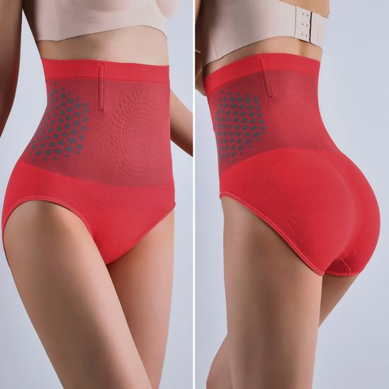 Mutandine da donna a vita alta Controllo pancia Modellante vita Sollevamento glutei Modellanti corpo post-parto Mutandine elastiche Traspiranti Slip a copertura totale