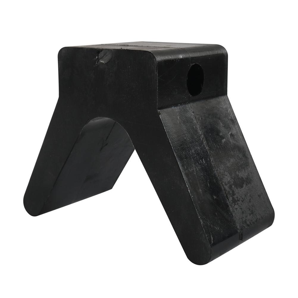 Remorcă marină barcă scaun în V cauciuc 2 inch potrivit pentru caiac Pentru iahturi cu orificiu de montare ușor de instalat