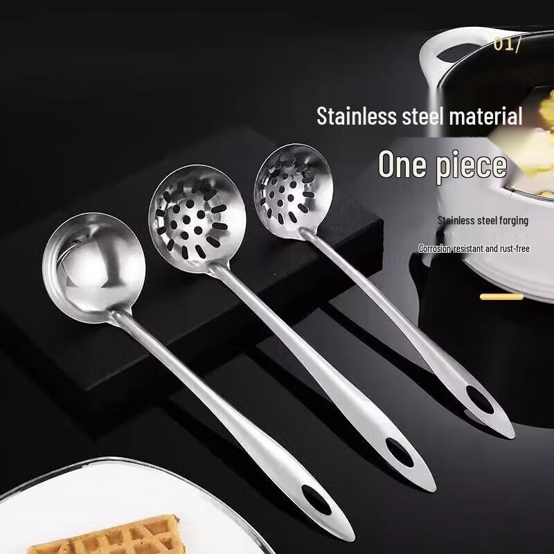 OEING Verdickte Edelstahl Große Suppenkelle