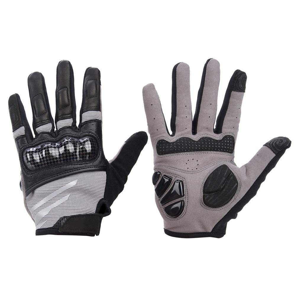 Winter Unisex Anti Collision Breathable Bike Gloves Cycling Equipment Black(black S)