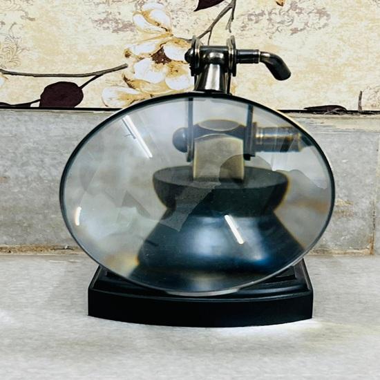 Engraved Brass Magnifying Glass Watts Sons London 1814, Handmade Nautical Decor Table Top Home Office Birthday Wedding Gift