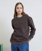 ADERNM Pigment Daily Stripe Sweatshirt (Mocka)