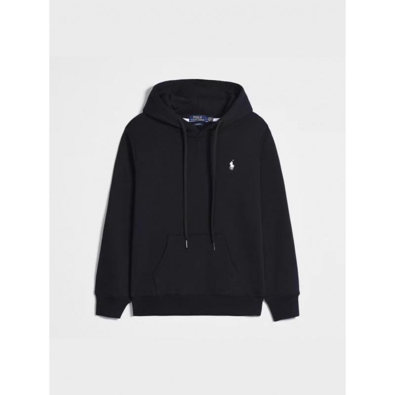 Men's Embroidered Small Horse Zip-Up Hoodie - Casual Long-Sleeved Jacket for Spring and Autumn.