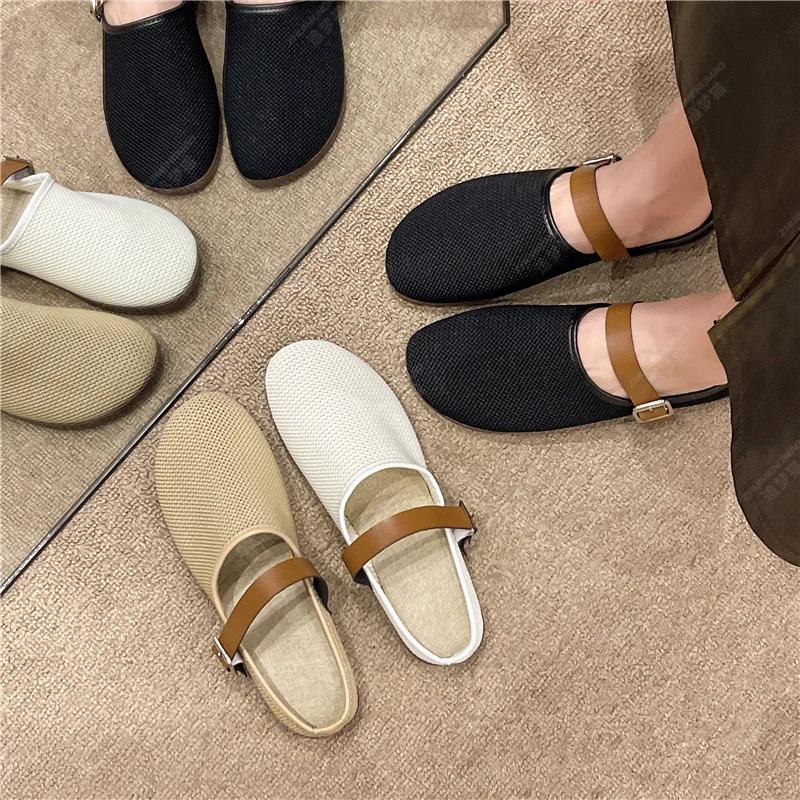 women's shoes summer 2025 cheap shoes clearance shipping fashion on-slip Net shoes Wearing outside slippers