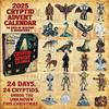 2025 Christmas Countdown Set Cryptid Advent Calendar 24 Days