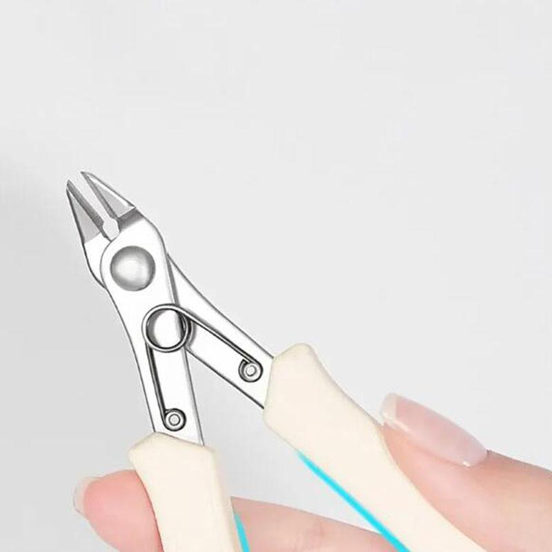 New Model Flat-Nose Diamond Removal Pliers Metal Chain Cutting Zircon Jewelry High Force Cutter Small Clipper for Removin