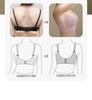 [Ultra thin and stable support] Lace revealing small bra, big chest revealing slimming, powerful and stable support, comfortable underwear