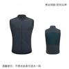 1 Lightweight Windproof Waterproof Cycling Vest With Dual Zippers Breathable Mesh Back Motorbike Riding Running Outdoor Sports