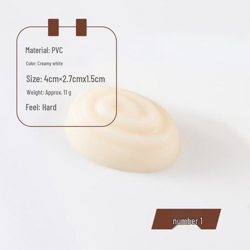 PVC Chocolate Model Props for Dessert Shop and Photography Display