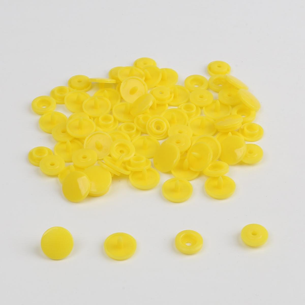 

Цветные пластиковые клипсы для детской одежды,20 шт 12mm жёлтый