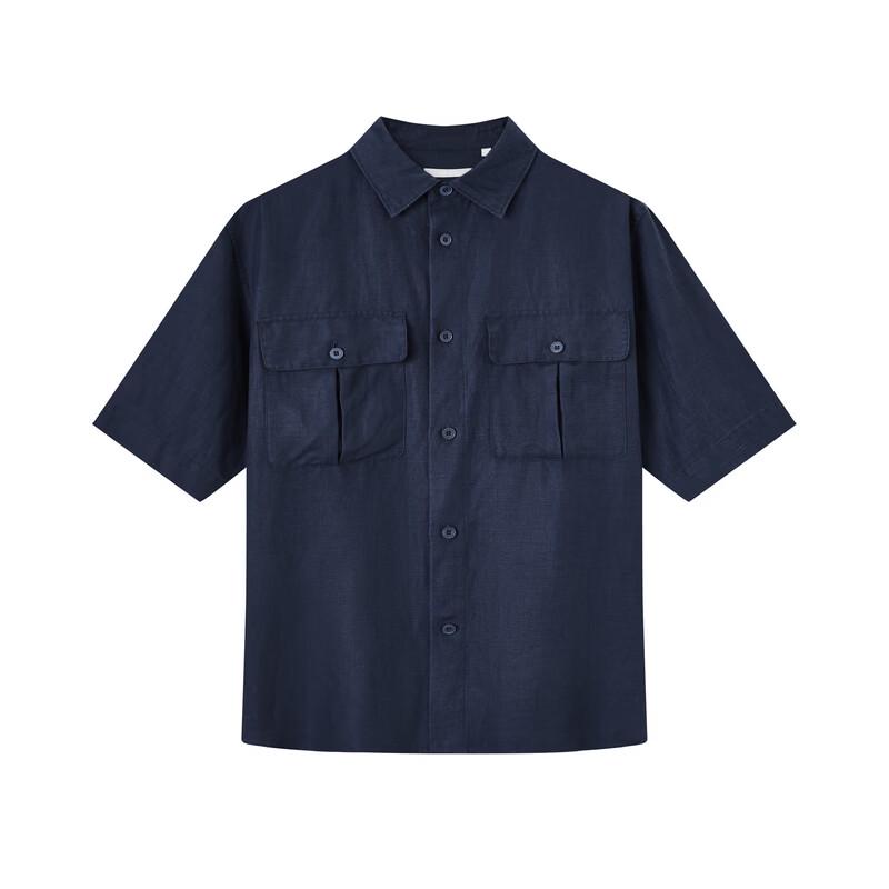 Men's Linen Lyocell Short Sleeve Shirt