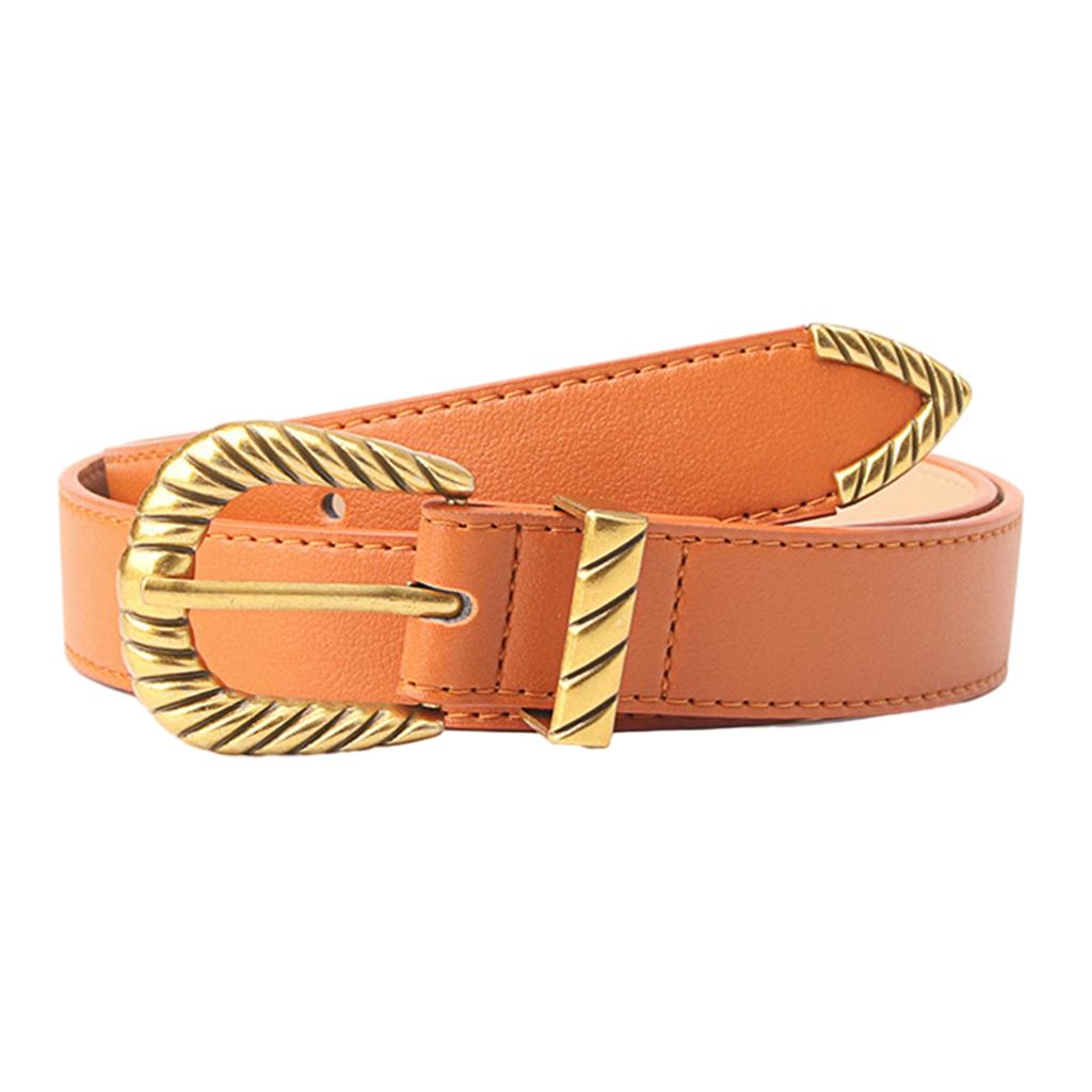 Skinny Belt Jean Waistband Y2K Style Vintage Buckle Waistband for Hip Hop Bands Player Country Girls