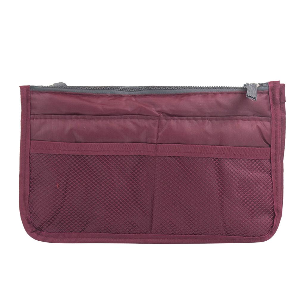 Přenosná multifunkční úložná taška na zip Kosmetický organizér Držák