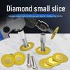 Emery Brazed Cutting Disc: Seam Cleaning, Marble, Jade, Ceramic Tile Engraving Saw Blade for Electric Drills