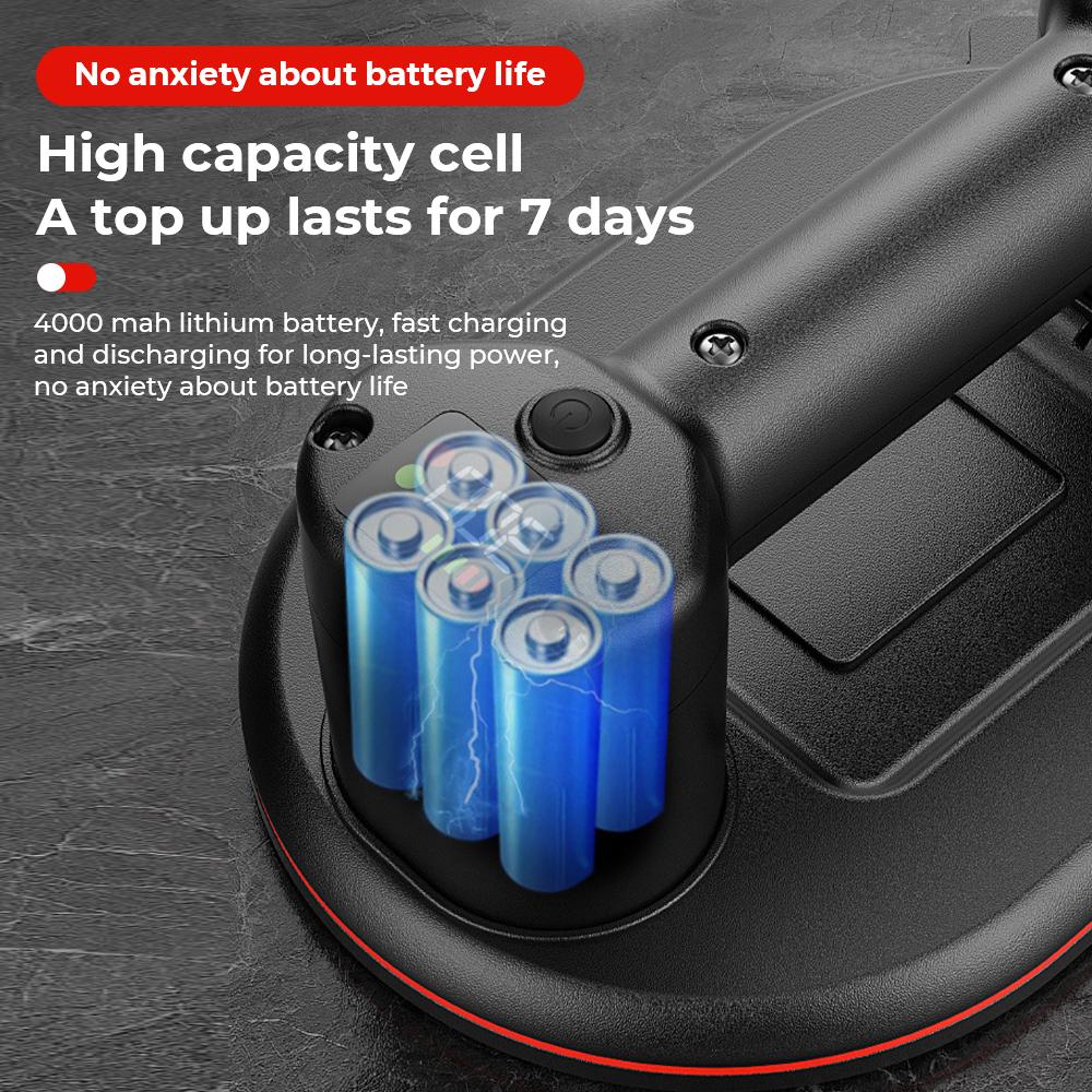 Powerful Electric Vacuum Suction Cup 300KG Load Heavy Duty Granite Tile Glass Lifter Intelligent Display Industrial Grade
