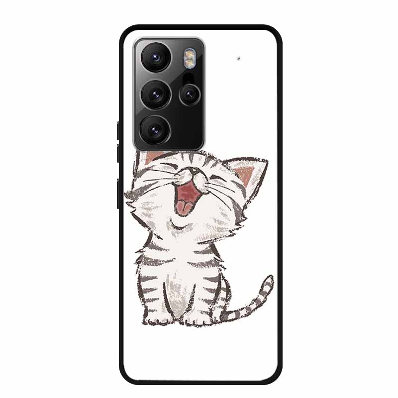 

For HTC U23 Pro Case Popular Pictures Black Silicone Soft Back Cover Case For HTC U23 Pro Phone Case Cover U 23 Pro U23Pro Funda HTC U23 Pro
