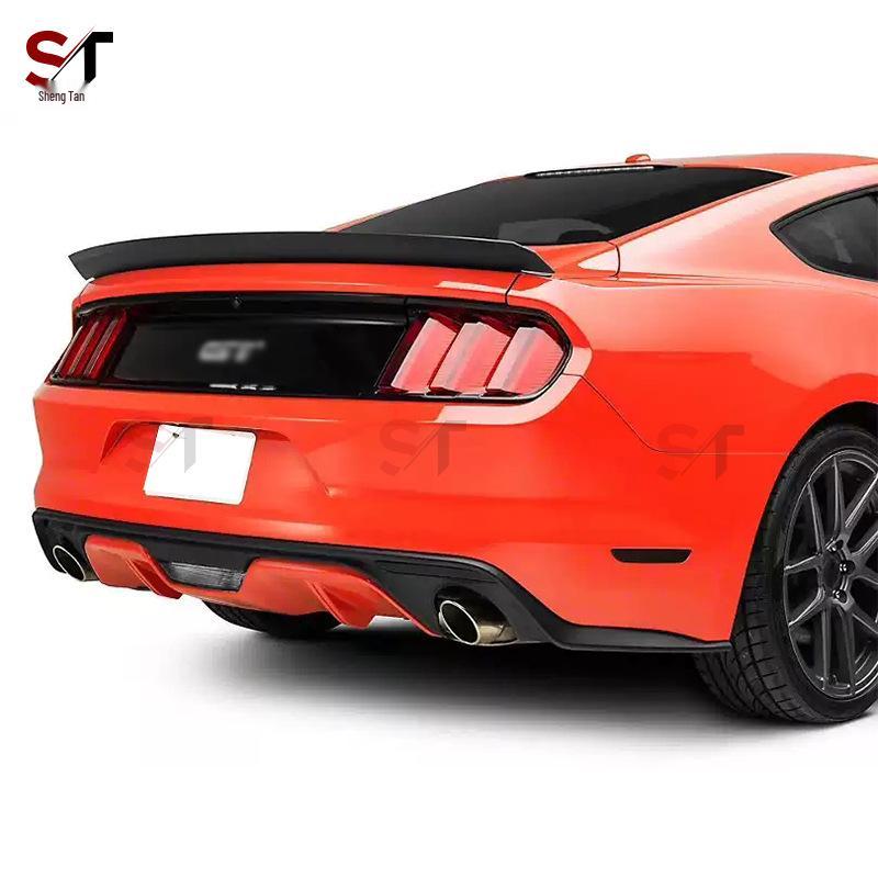 Mustang Carbon Fiber RTR Rear Spoiler Wing Diffuser