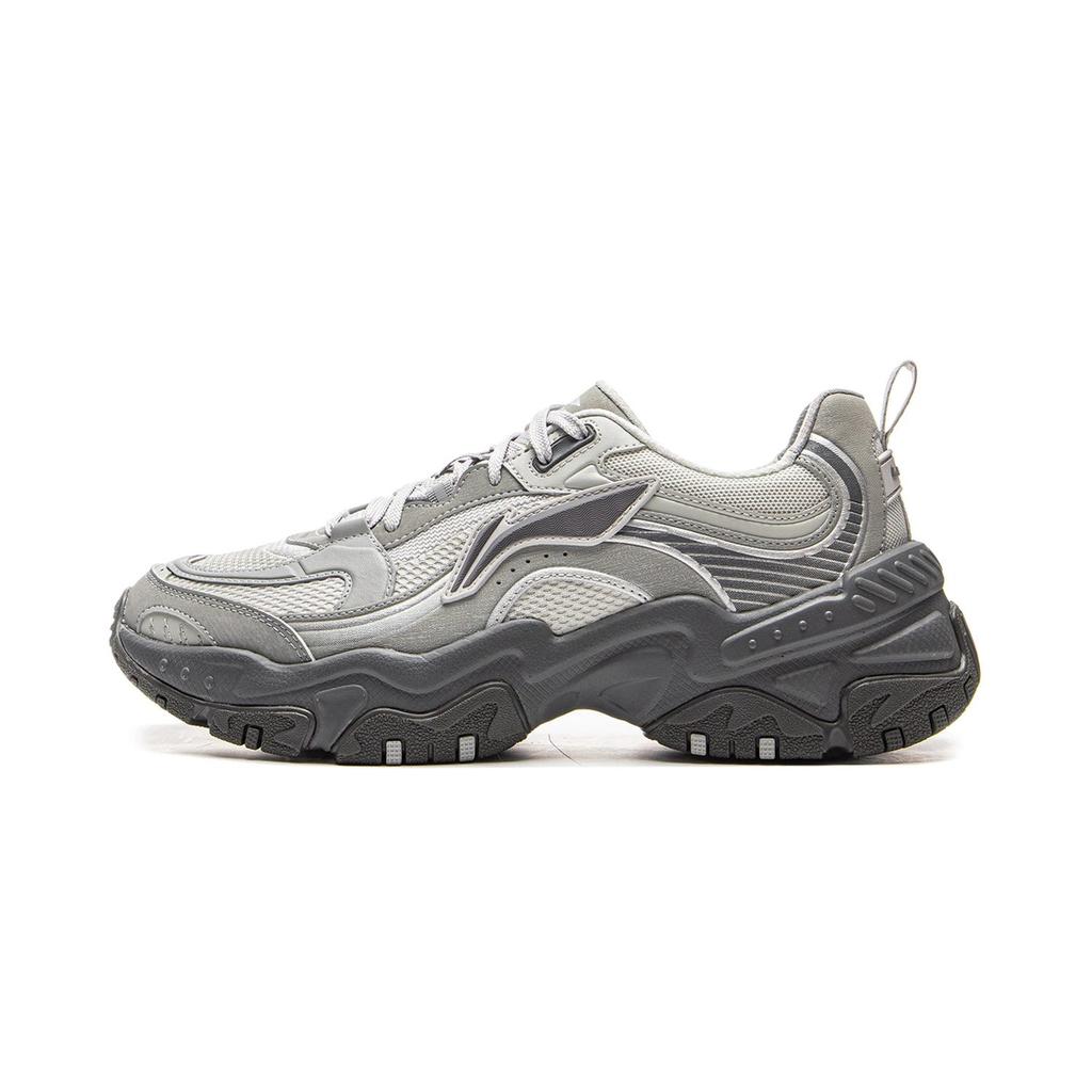 Li Ning Brown Sugar Low top Casual Shoes Men's White Gray AGCV127-4