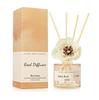 Aeeteek Reed Diffuser White Musk Essential Oil 120ml Long-lasting Aroma Room Fragrance for Office, Bathroom, and Living Room - Home Decor