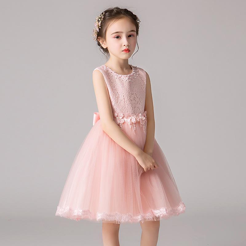 Summer Children's Princess Dress Girls' Costume Children's Wear Full Dress Performance Costume Sleeveless Girl's Skirt