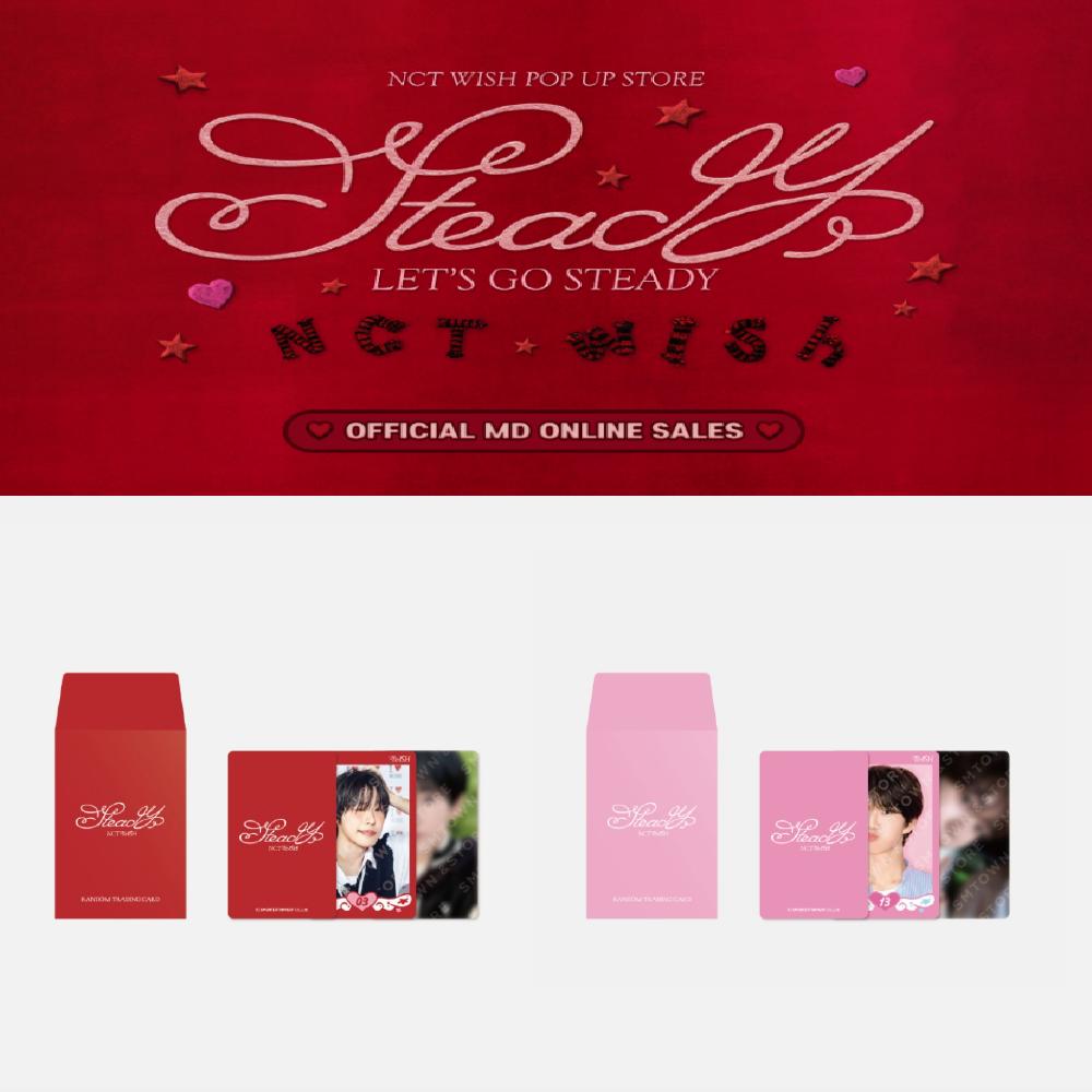 

Предварительный заказ NCT WISH POP-UP Store Let s Go Steady Random Trading Card Set