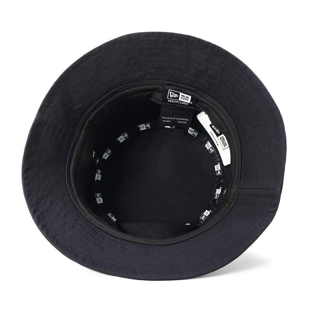 [New Era] Hat, Twill Cotton Bucket, Navy, SM, BUCKET-01 NVY SWHT 25J