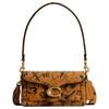 Tabby 20 Graffiti Print Detachable Handle Shoulder Strap Glove Tanned Leather Handbag Crossbody Bag Small Women Handbags Brown CCQ58-1ZYJL