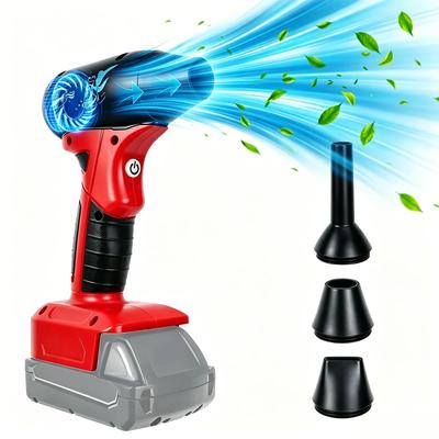 130000RPM 4-Speed Brushless Turbo Jet Fan Blower Powerful Electric Air Blower Violent Fan For 18V 20V Battery