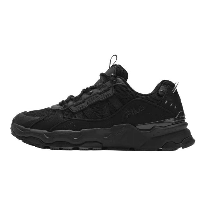 FILA Retro Series Starry Sky Soft Comfortable Versatile Sports Low-Top Lifestyle Casual Shoes Men Casual Shoes Black F12M442142FBK