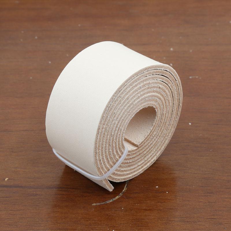 

2mm original color vegetable tanned leather, cowhide strip, genuine leather head layer, water absorbing, breathable, can be carv 1.5x80cm слоновая кость