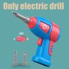 Children Toys Tool Set Electric Drill Screw Nut 3D Puzzle Toys Pretend Play Repair Tool Box Drilling Assembly Educational Toys