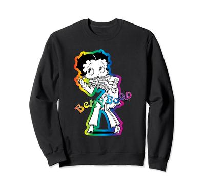 Betty Boop Groovy 70s Sweatshirt