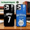 Basketball Sport Kevin Durant Handyhülle Für iPhone17,16,15,14,13,12,11 Plus,Pro Magnetisch Für Magsafe Kabelloses Laden