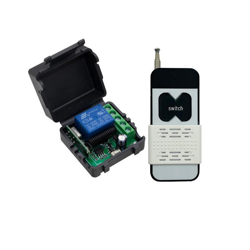 DC12V Single Channel Wireless Remote Switch for Lighting and Electric Lock Control