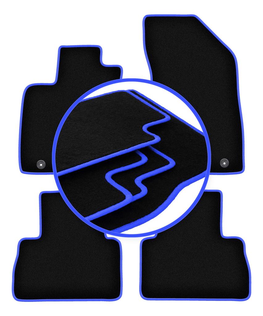 CARLUX-BLUE Automatten für: MG ZS EV LF Crossover (2019-)