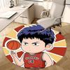 1pc Slam Dunk Anime Design Shohoku 14 Chair Mat - Office Desk Pad, Round Carpet for Home Decor