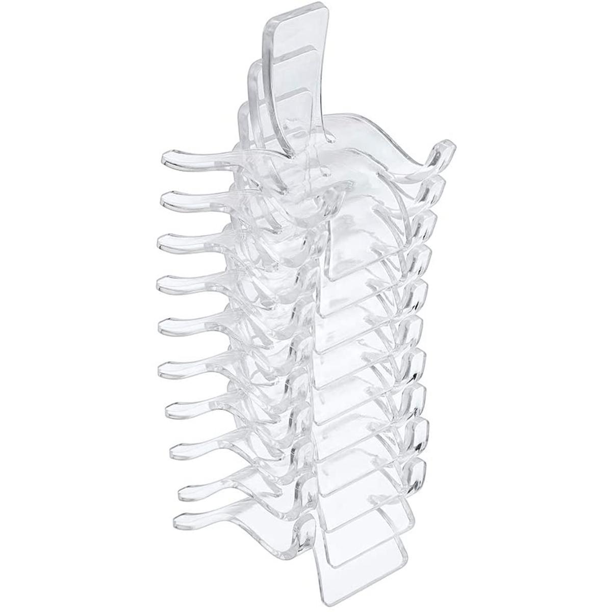 

Rock 10pcs Acrylic Specimen Geodes Supporting Base Mineral Stand Easel Display Holder 10pcs S