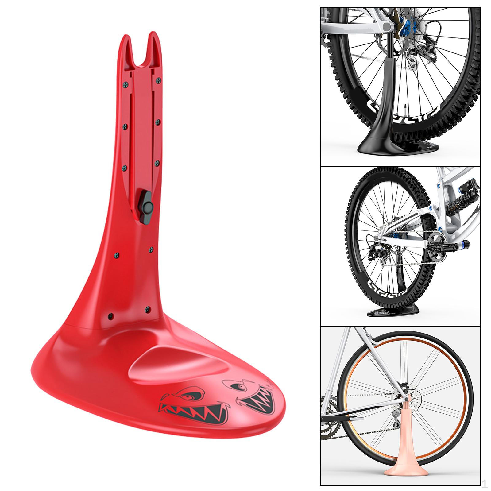 Bike Floor Type Parking Rack Stand Bicycle for Cleaning Apartment красный