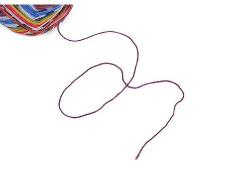 OPAL Yarn Kesennuma Color KFS106 Sakura Green Pink Multicolor