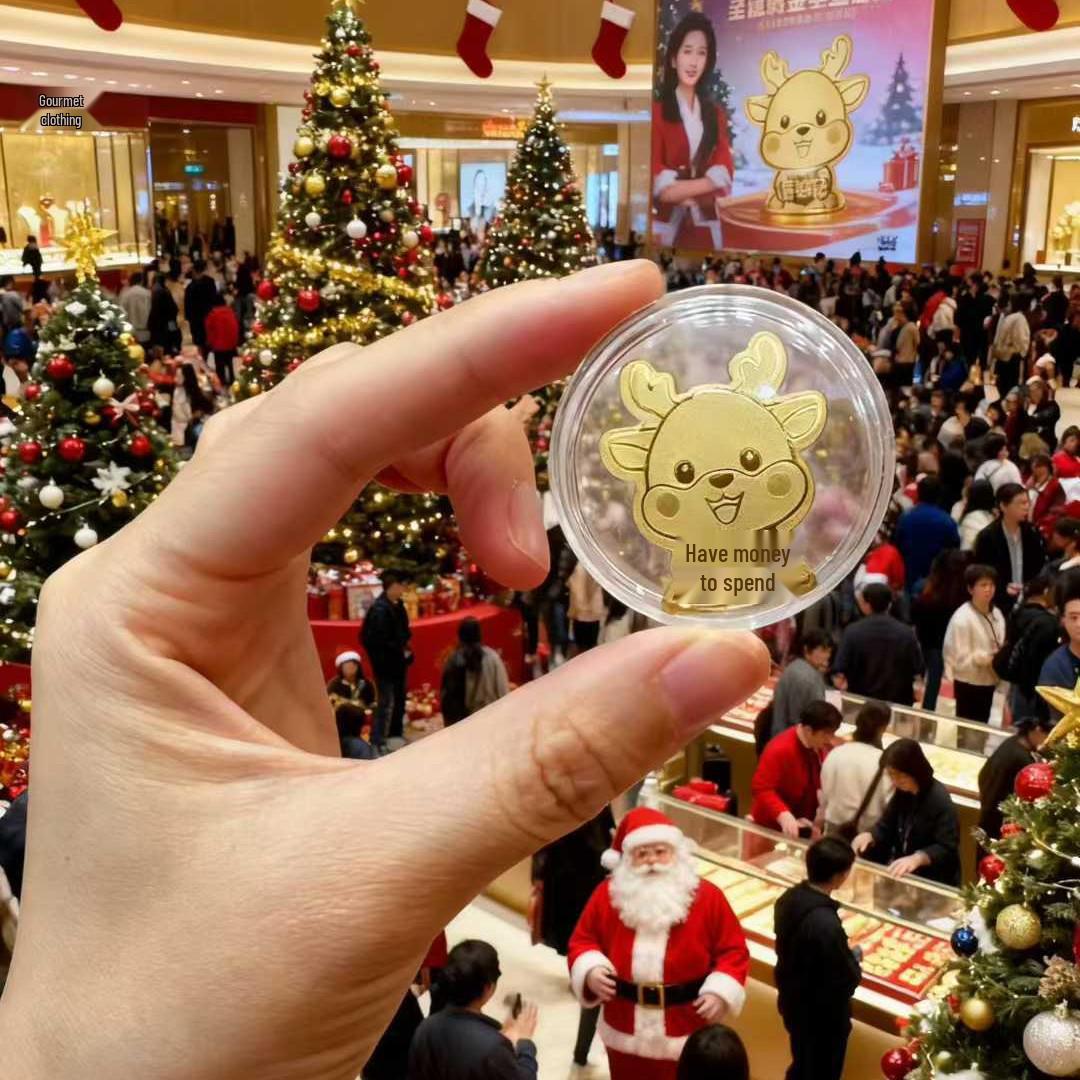 999 Pure Gold Christmas Edition Phone Sticker with 2mg Gold Patch - Perfect Birthday Gift 2mg Pure Gold