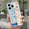 Octopus Starfish Pattern Case For iPhone 17 Pro Max Coque iPhone 16 15 14 13 Pro Max 11 Clear TPU Silicone Soft Cover
