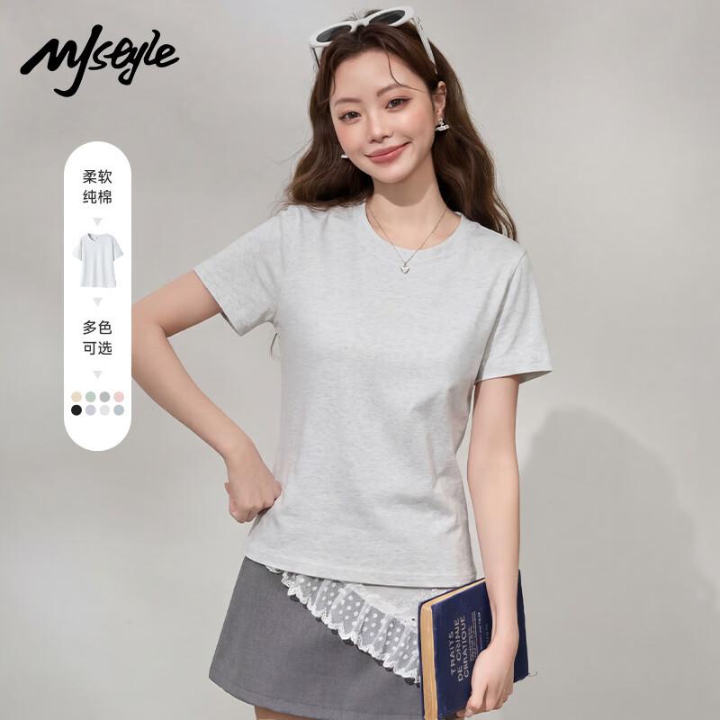 

MJ STYLE Women s Slim Fit Short Sleeve T-Shirt 2XL