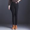 Northeast Women's High-Waist Wool Leggings: Thick Fleece Lined, Plus Size, Tummy Control, Warm Pants for Autumn/Winter