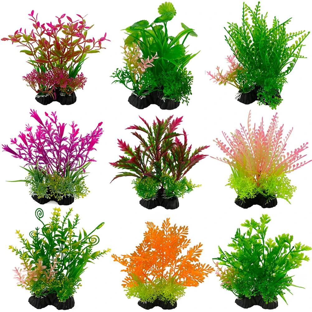 Artificial Water Weeds Simulation Aquarium Grass Plants Fish Tank Ornament Decor Decoration Accessories