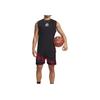 Under Armour Curry Comfortable Classic Fashion Solid Color Versatile Vest Men Tops Black 1390352-001