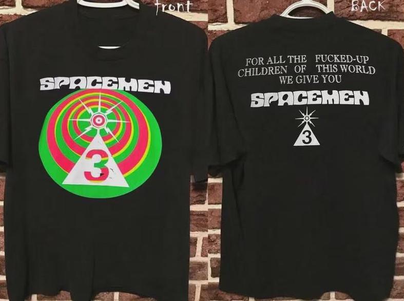 Vintage Spacemen 3 For All Fcked Up Children 1995 Album Promo T-Shirt