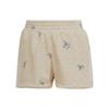 Shorts Casuales de Felpa para Mujer Originals Beige HT3948