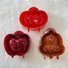 3Pcs Apples Pie Baking Mold Set Non-Stick Tart Pan Easy-Release Dessert Baking Molds for Pies Tarts Quiches Essential Kitchen Tool for Home Bakers