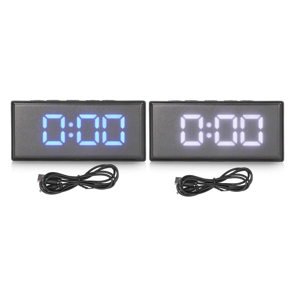 Digital Clock Energy Saving Backlight LED Mirror Digital Display Electronic Alarm Clock for Dormitor
